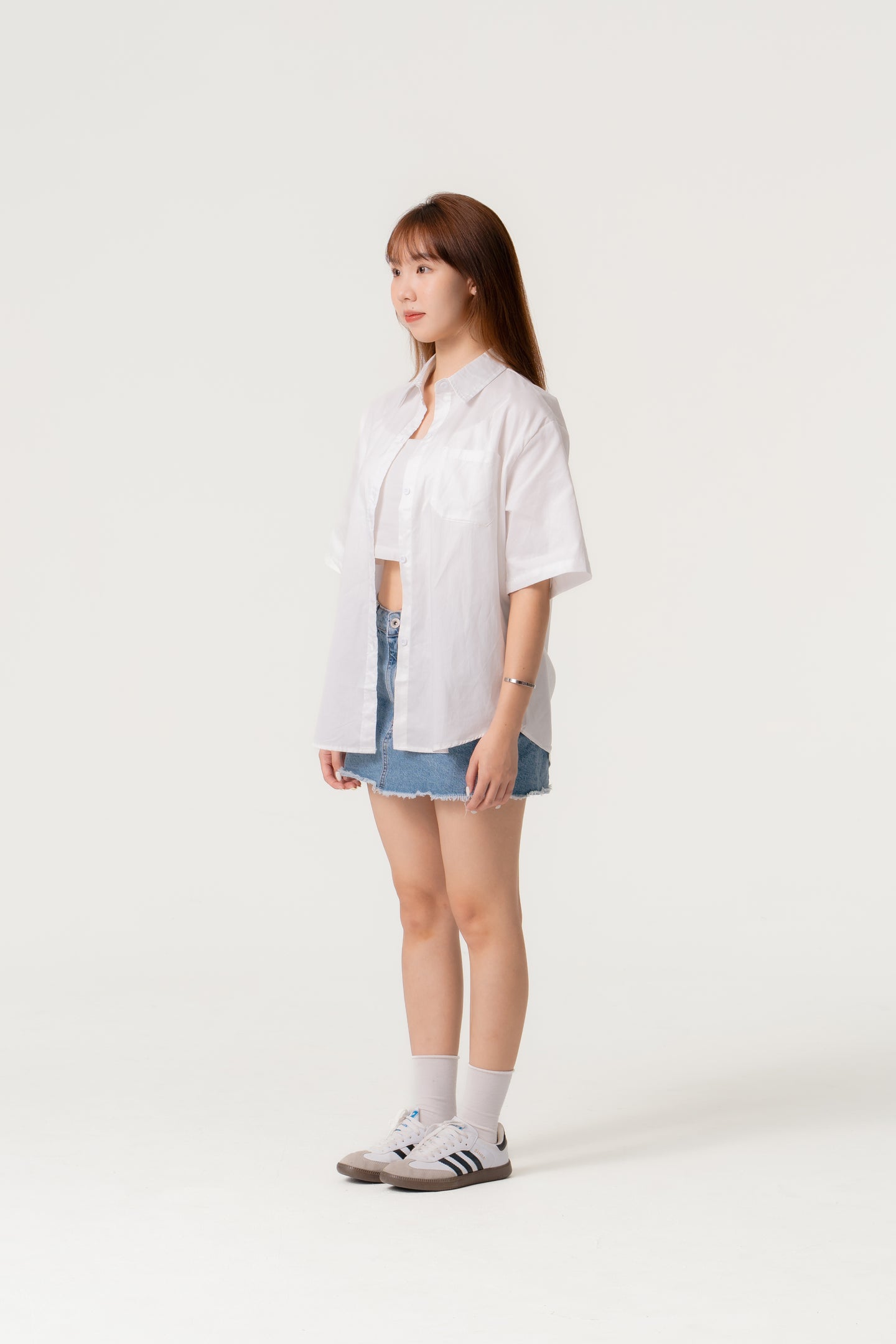 Simply . Women's Outerwear (White) - Simply